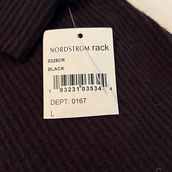 PST Los Angeles By Project Social T Black Ribbed Long Sleeve Hoodie … - Picture 9 of 9